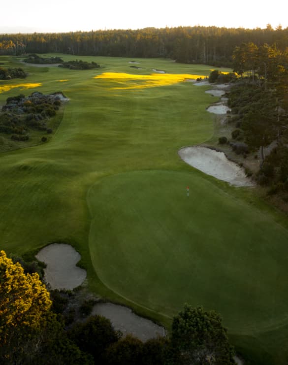 Bandon Trails, the inland course through dunes and forest.