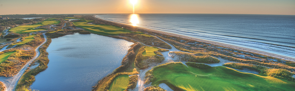 Golf on Kiawah Island, South Carolina.