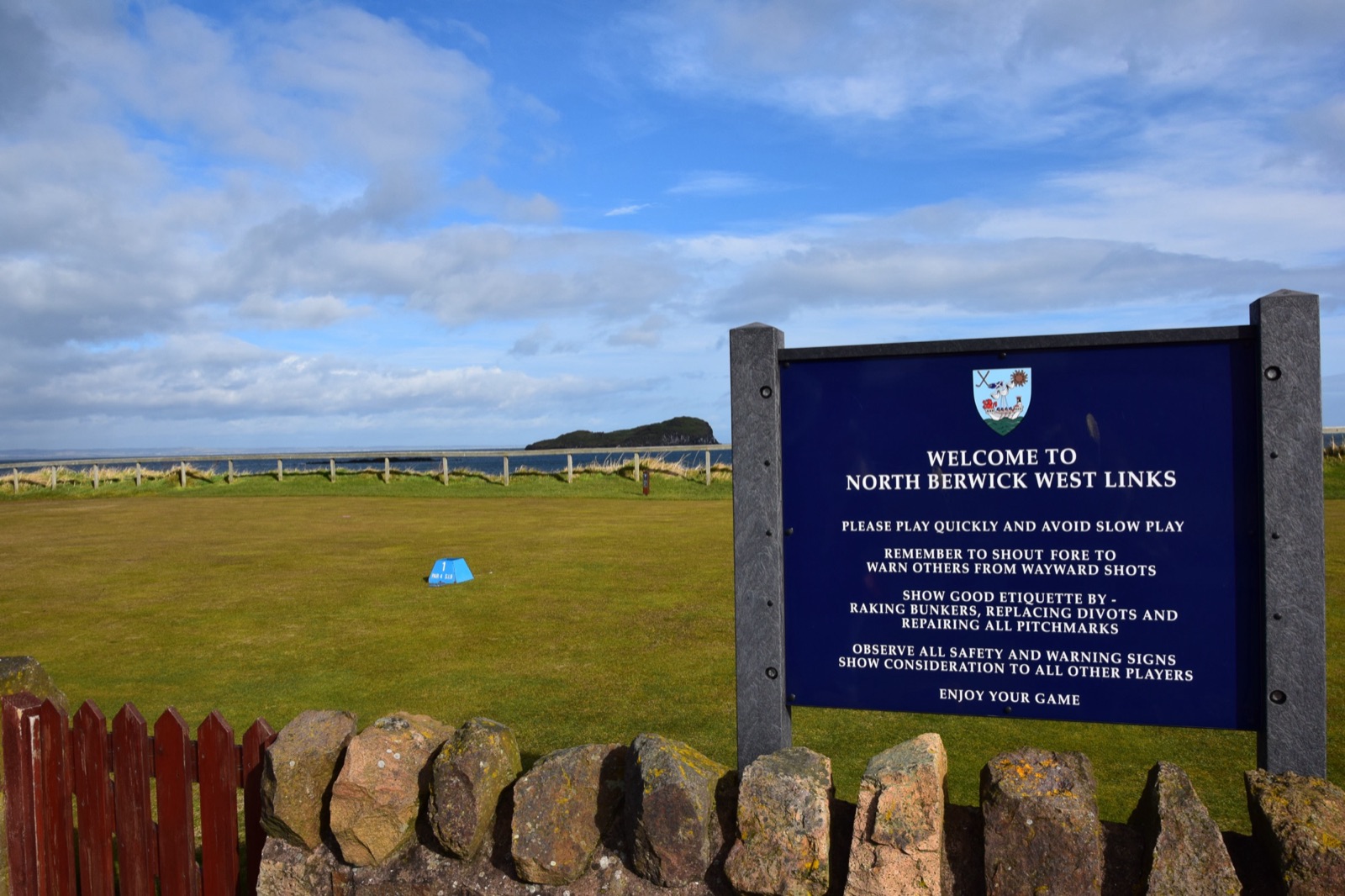 The West Links at North Berwick on the Firth of Forth, East Lothian, Scotland.