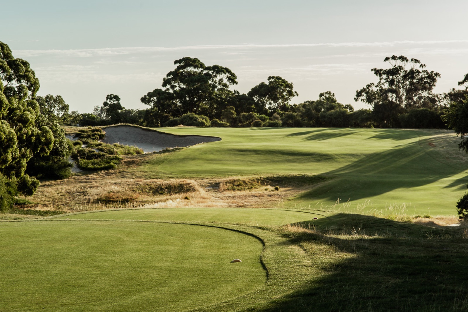 The Royal Melbourne Golf Club on the Melbourne Sandbelt, Black Rock, Australia.