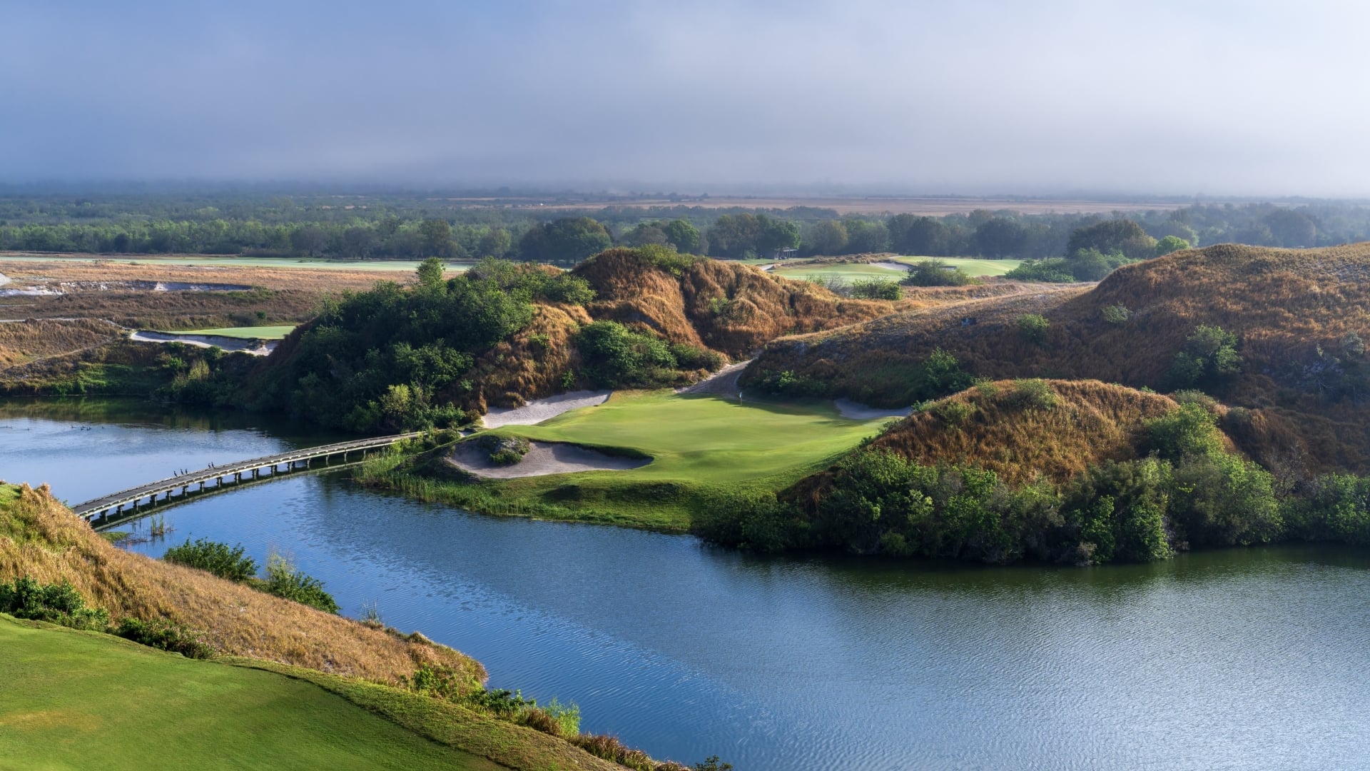 Streamsong Blue, the Tom Doak course.