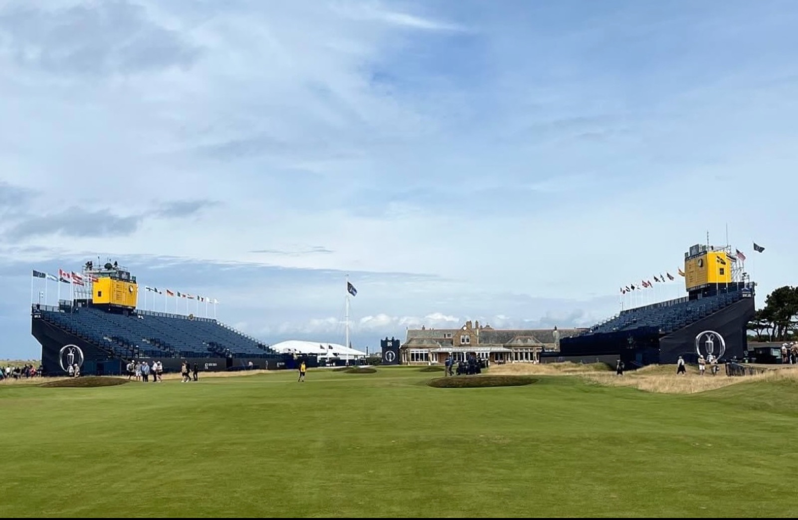 The links at Royal Troon during the 2024 Open Championship.