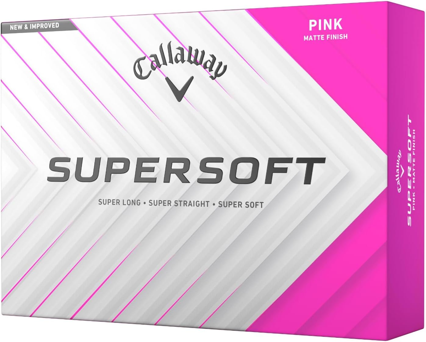 Callaway Supersoft Golf Balls (2025, Pink)