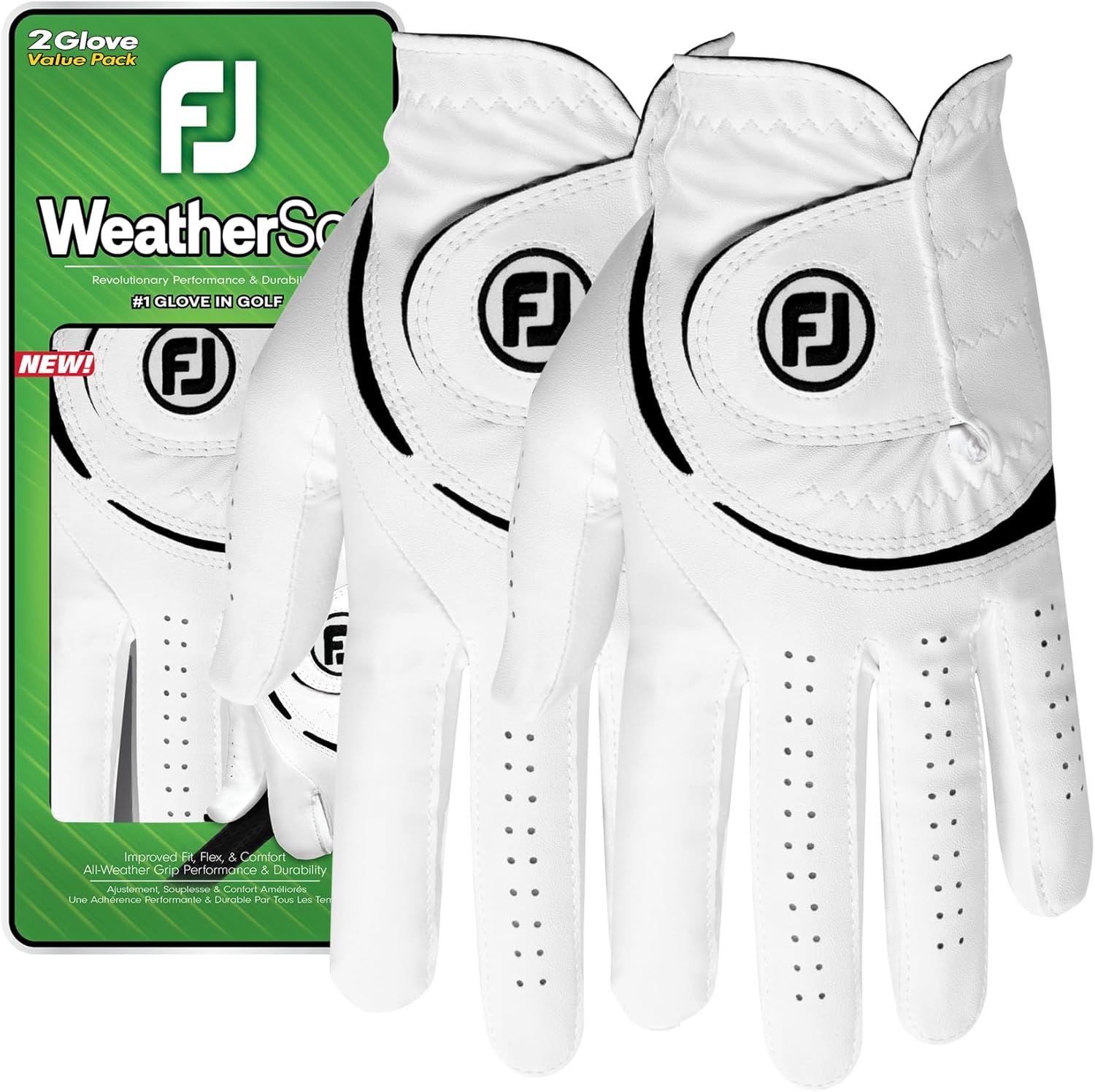 FootJoy Women's WeatherSof Golf Glove (2-Pack)