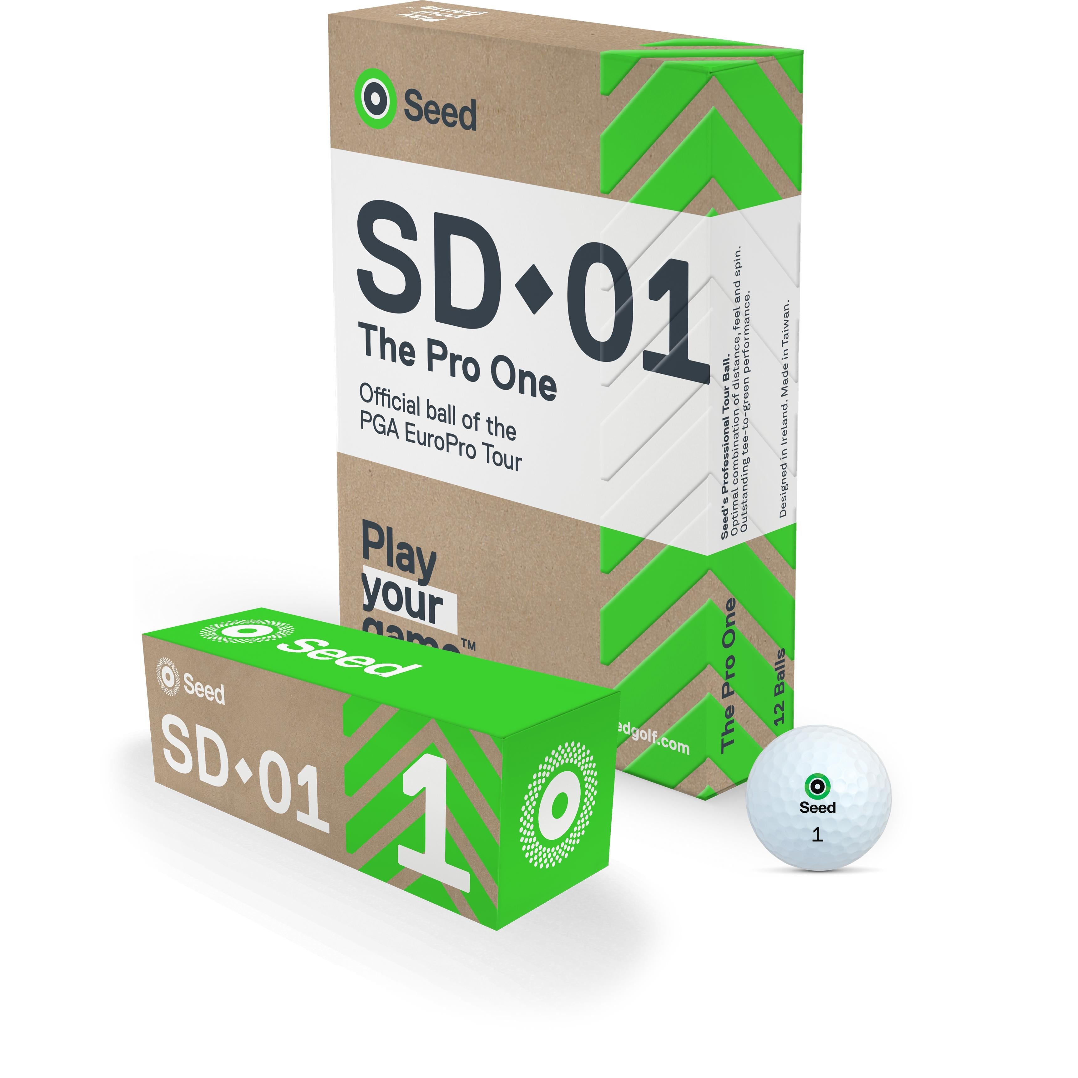 Seed SD-01 The Pro One Golf Balls (Dozen)