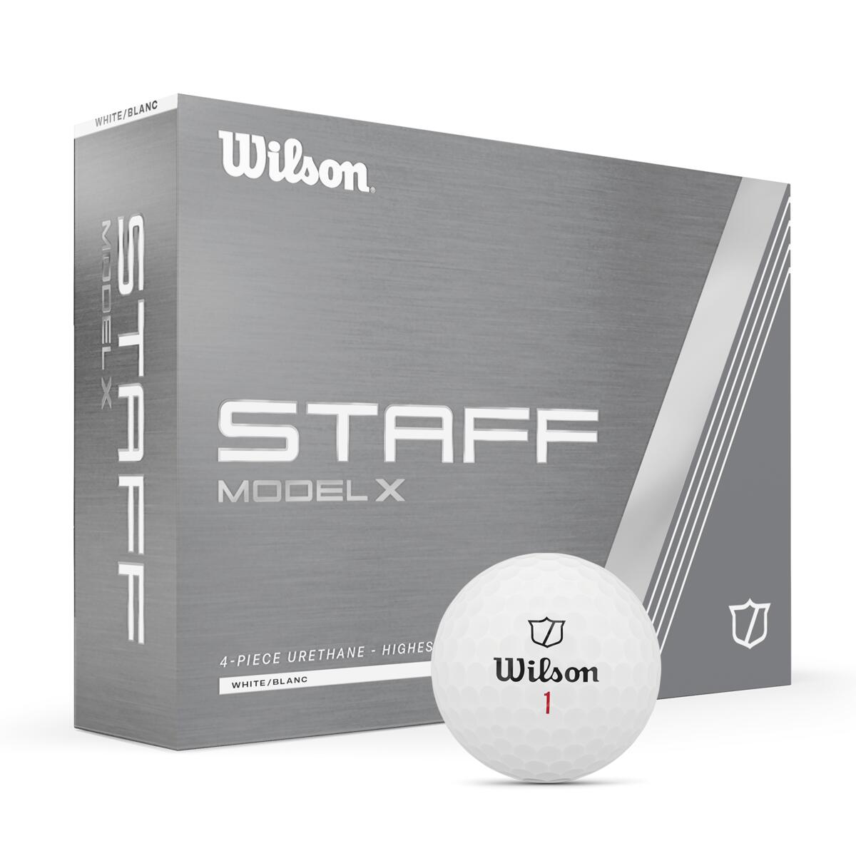 Wilson Staff Model X Golf Balls (2026, Dozen)